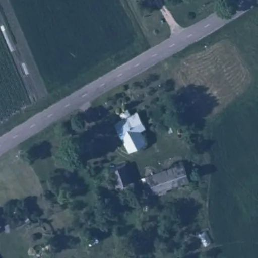 Vaizdas iš viršaus: Beržų g. 57, Buckūnai
