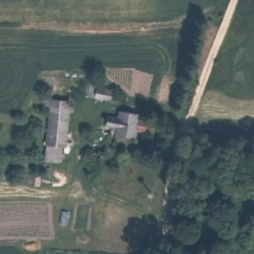 Vaizdas iš viršaus: Buniškių g. 1, Buniškiai