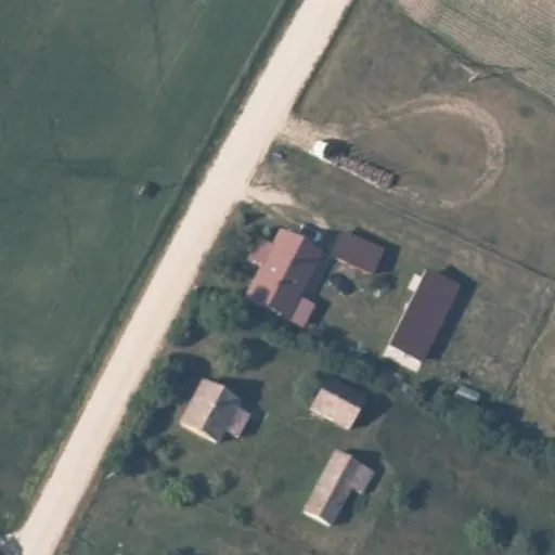 Vaizdas iš viršaus: Dvaro g. 6, Jukneliškė