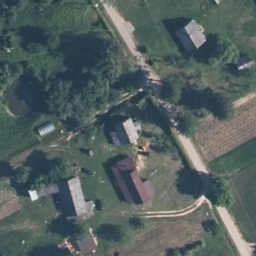 Vaizdas iš viršaus: Kalninė g. 33, Krikštonys