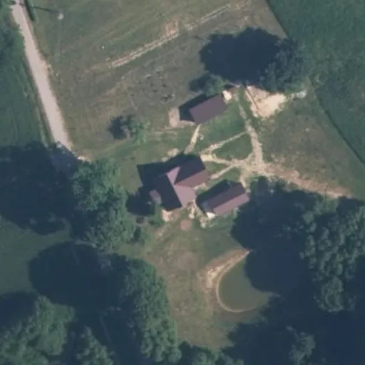 Vaizdas iš viršaus: Kalninė g. 32, Krikštonys