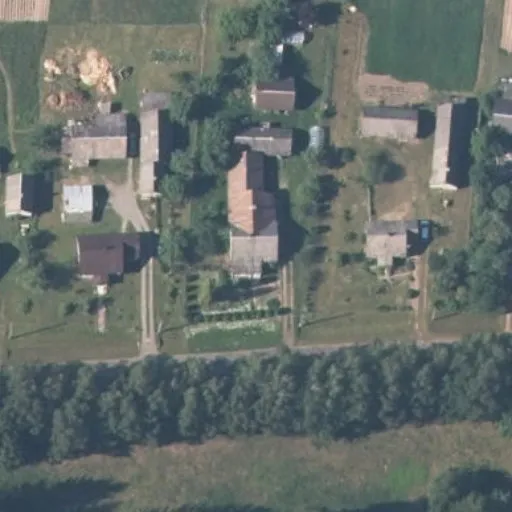 Vaizdas iš viršaus: Beržų g. 12, Krosnėnai
