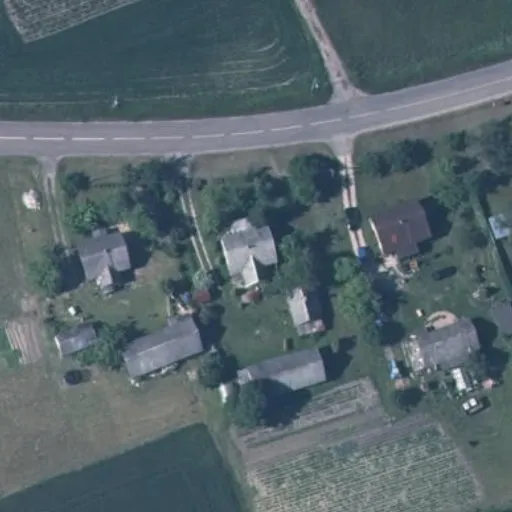 Vaizdas iš viršaus: Beržų g. 21, Buckūnai