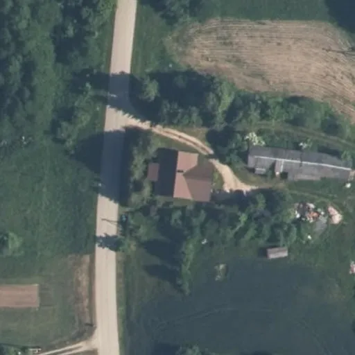 Vaizdas iš viršaus: Ežerų g. 52, Dumblis