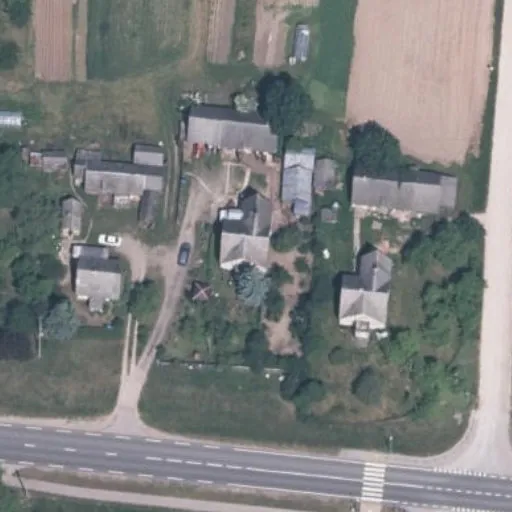 Vaizdas iš viršaus: Alytaus g. 1, Birsčiai