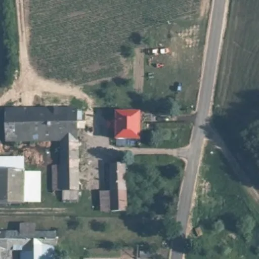 Vaizdas iš viršaus: Kalnų g. 6, Bajoriškiai