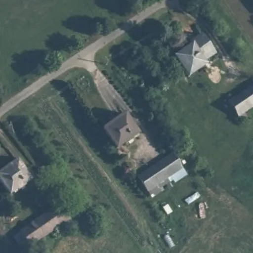 Vaizdas iš viršaus: Beržų g. 5, Bajoriškiai