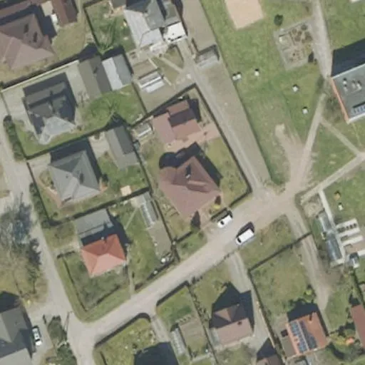 Vaizdas iš viršaus: Žemaitės skg. 18, Mažeikiai