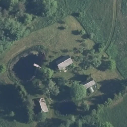 Vaizdas iš viršaus: Bebrusų g. 10A, Ažuožeriai