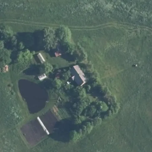 Vaizdas iš viršaus: Bebrusų g. 9, Ažuožeriai
