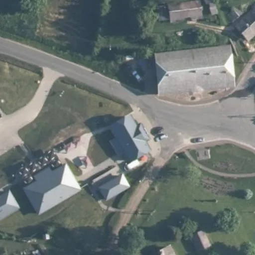 Vaizdas iš viršaus: Radvilų g. 4, Dubingiai