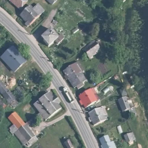 Vaizdas iš viršaus: Vilniaus g. 71, Giedraičiai