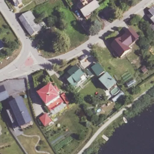 Vaizdas iš viršaus: Karaliaus Mindaugo g. 21, Molėtai