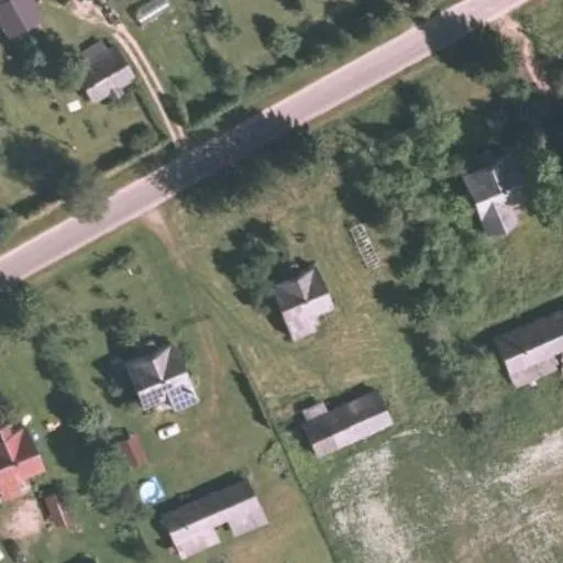 Vaizdas iš viršaus: Dvaro g. 29, Dapkūniškiai