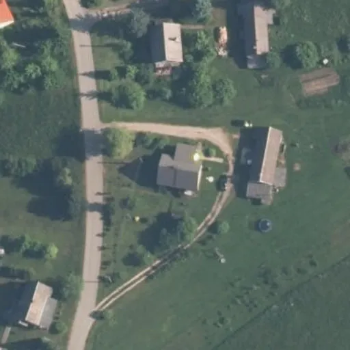 Vaizdas iš viršaus: Kaštonų g. 7, Dubingiai
