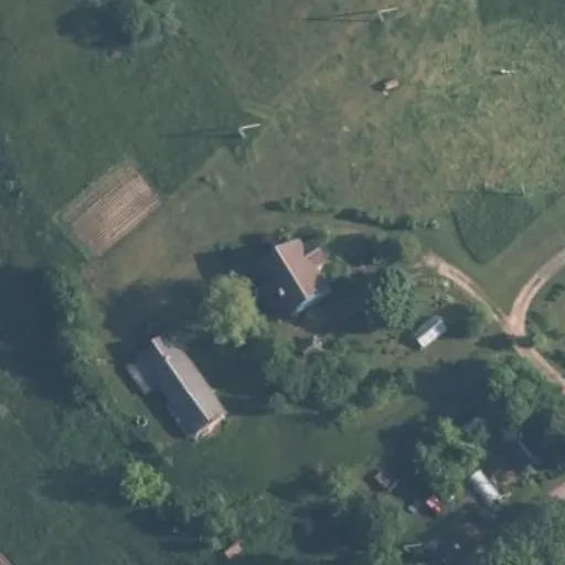 Vaizdas iš viršaus: Kaštonų g. 22, Dubingiai