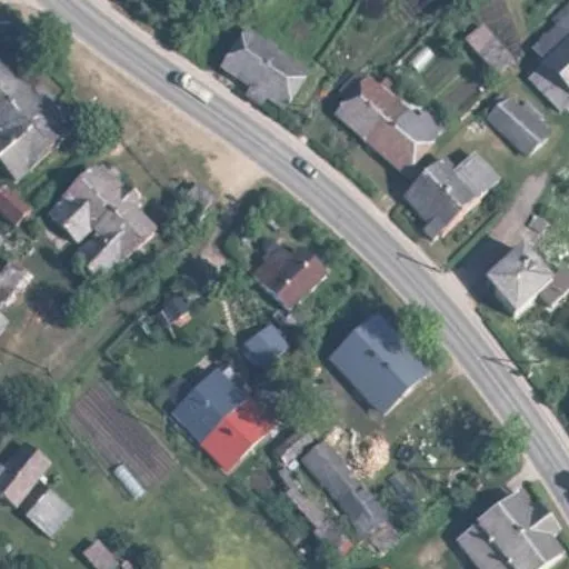 Vaizdas iš viršaus: Vilniaus g. 52, Giedraičiai