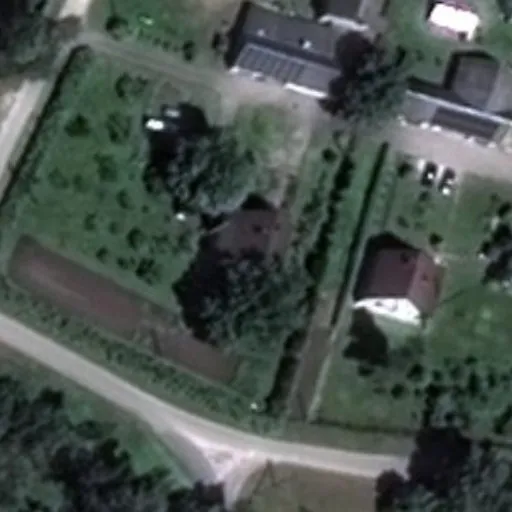 Vaizdas iš viršaus: Beržų g. 14, Šilgaliai