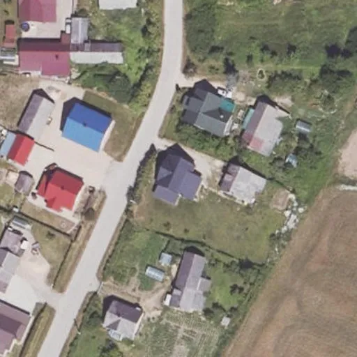 Vaizdas iš viršaus: Žemaitės g. 2, Linkuva