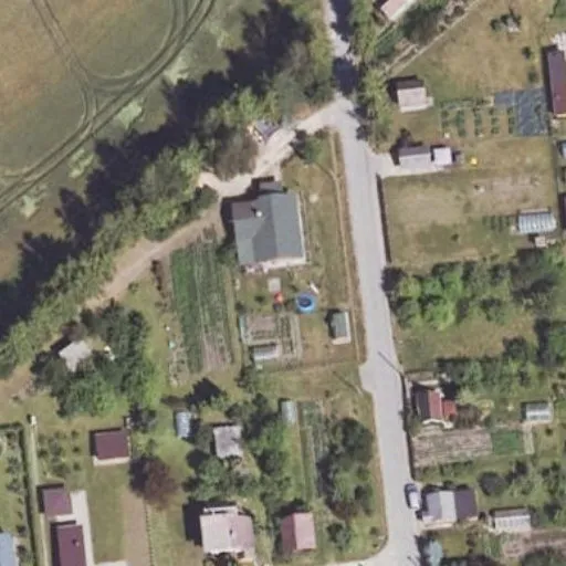 Vaizdas iš viršaus: Ilgoji g. 14, Pakruojis
