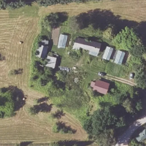 Vaizdas iš viršaus: Sodybų g. 3, Daukniškiai