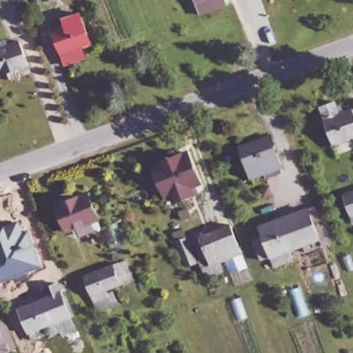 Vaizdas iš viršaus: Ąžuolų g. 14, Staniūnai