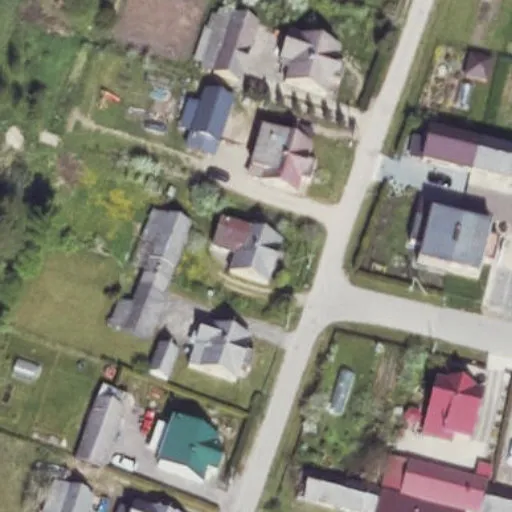 Vaizdas iš viršaus: Gėlių g. 45, Ramygala