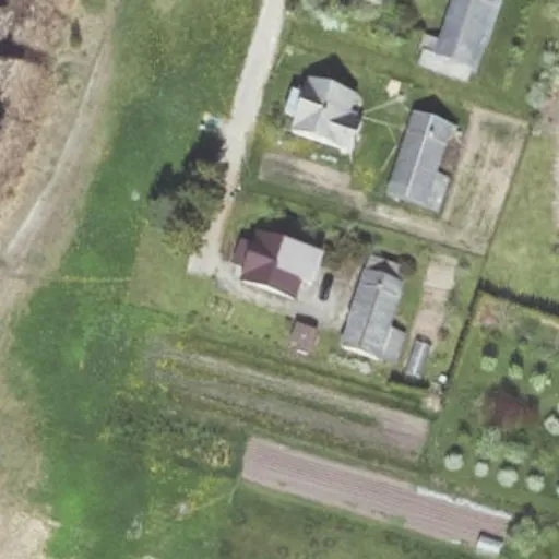 Vaizdas iš viršaus: Beržų g. 16, Raguva