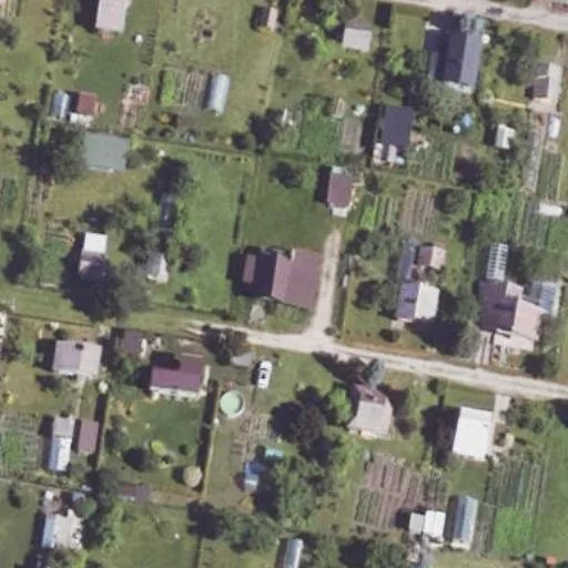 Vaizdas iš viršaus: Kaštonų al. 9, Daukniškiai