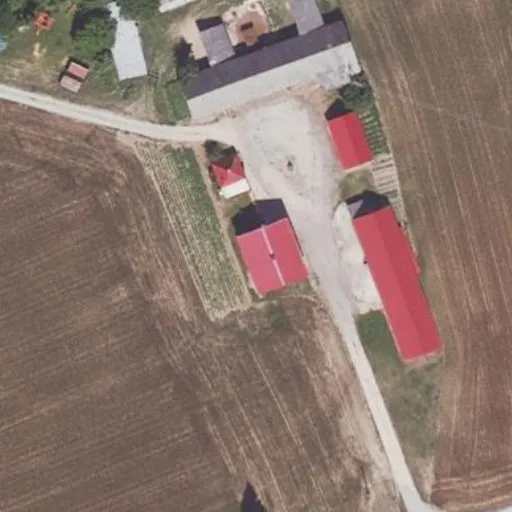 Vaizdas iš viršaus: Dvaro g. 7, Ąžuolpamūšė