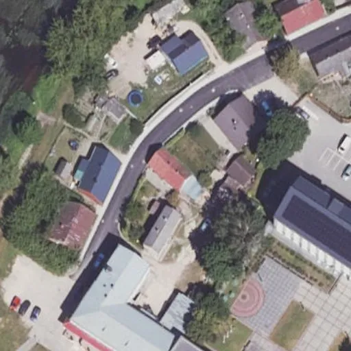 Vaizdas iš viršaus: Palėvenės g. 2, Pasvalys