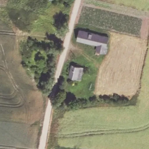 Vaizdas iš viršaus: Liepų g. 42, Nakiškiai