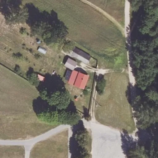 Vaizdas iš viršaus: Dvareliškių g. 22, Pasvalys