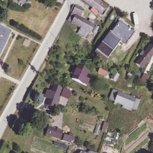 Vaizdas iš viršaus: Baluškių g. 1, Daujėnai