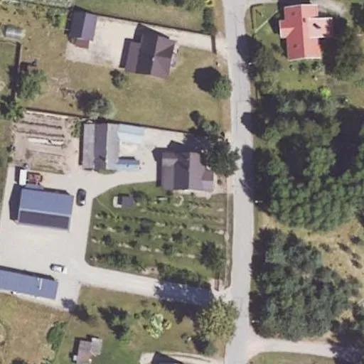 Vaizdas iš viršaus: Pasvalio g. 43, Pumpėnai