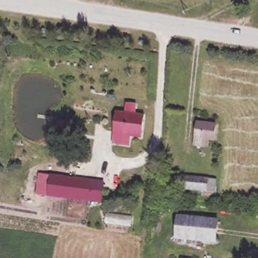 Vaizdas iš viršaus: Pasvalio g. 5, Krinčinas