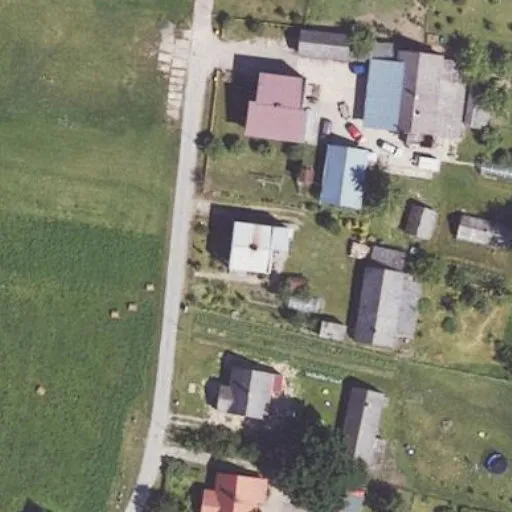 Vaizdas iš viršaus: Beržų g. 8, Pumpėnai