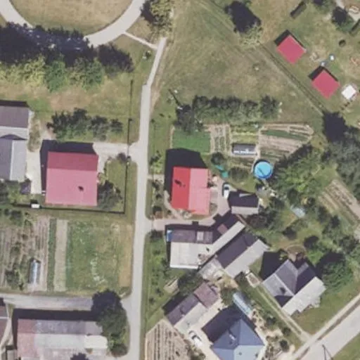 Vaizdas iš viršaus: Mindaugo g. 1, Joniškėlis