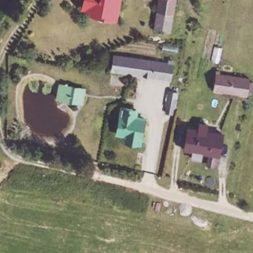 Vaizdas iš viršaus: Rožių g. 5, Pumpėnai