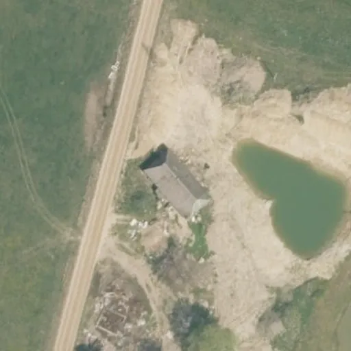 Vaizdas iš viršaus: Saulės g. 5, Jaupėnai
