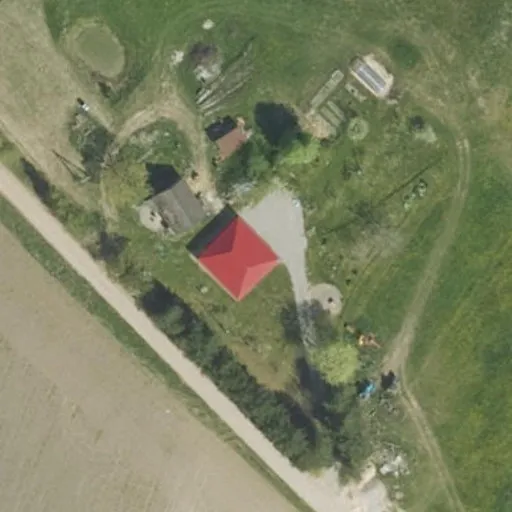 Vaizdas iš viršaus: Vaivorinės g. 5, Alksnėnai