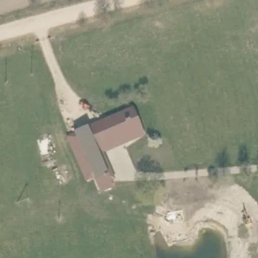Vaizdas iš viršaus: Alyvų g. 2, Drobstai