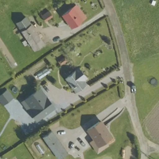Vaizdas iš viršaus: Gėlių g. 5, Šateikiai
