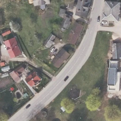 Vaizdas iš viršaus: Kęstučio g. 17, Prienai