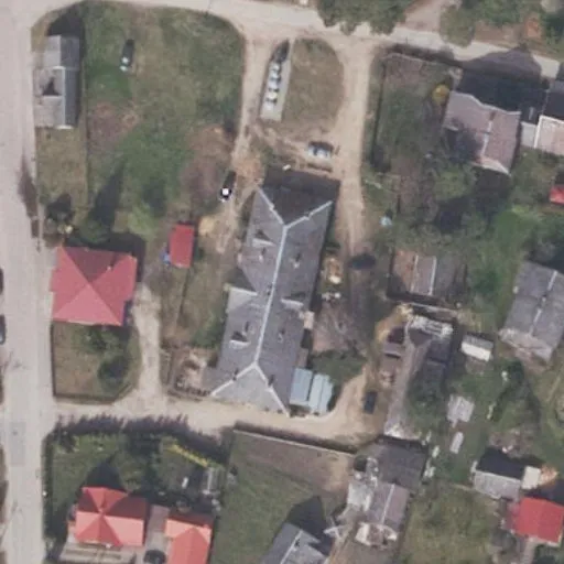 Vaizdas iš viršaus: Birštono g. 28, Prienai