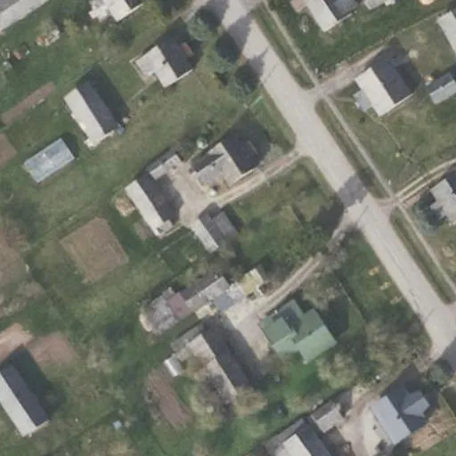 Vaizdas iš viršaus: Aušros g. 18, Pakuonis