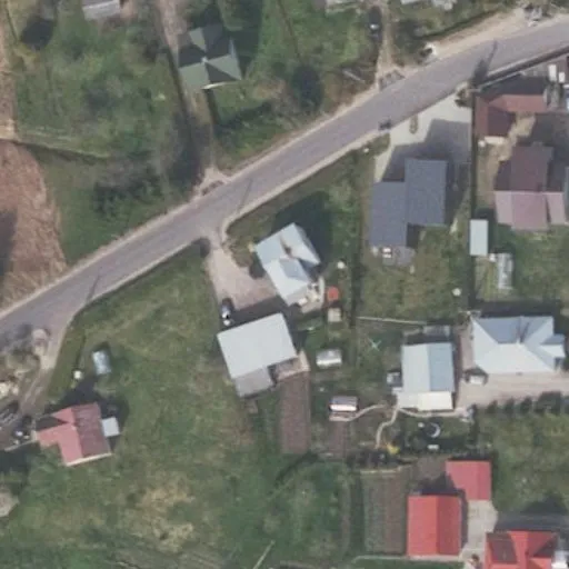 Vaizdas iš viršaus: Kauno g. 93, Prienai