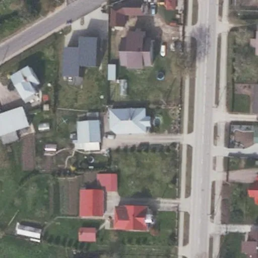 Vaizdas iš viršaus: Kauno g. 87, Prienai