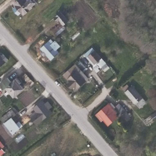 Vaizdas iš viršaus: Žemaitės g. 63, Prienai