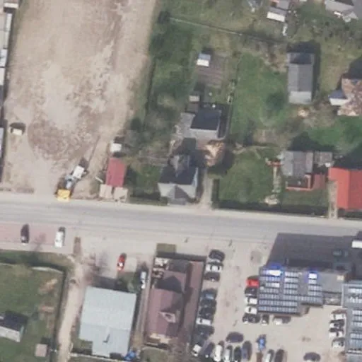 Vaizdas iš viršaus: Kauno g. 33A, Prienai